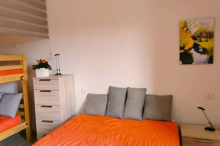 Location de vacances pour 4 personnes, avec terrasse et jardin, animaux acceptés dans Réserve naturelle du Courant d'Huchet - 2