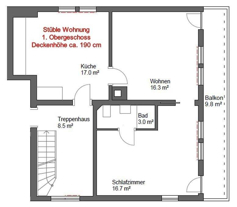 Appartement entier, One-Bedroom Apartment in Gutach, Gutach (Schwarzwaldbahn)