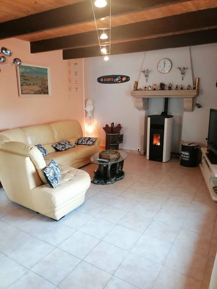 Ferienhaus für 6 Personen mit Terrasse in Île-Grande, Pleumeur-Bodou