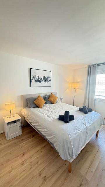 Gîte pour 2 personnes, avec balcon et vue à Villeneuve-la-Garenne