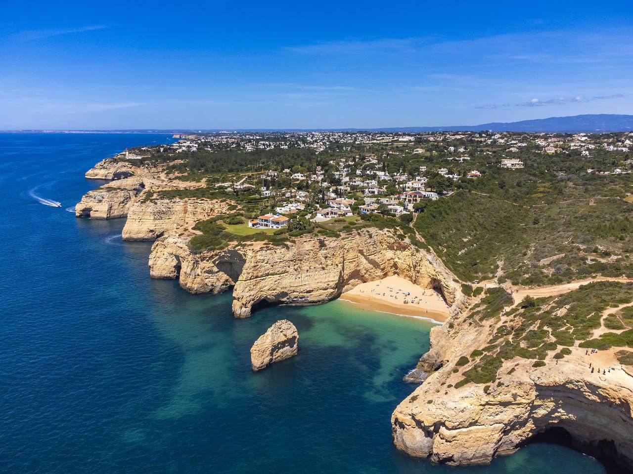 Wohnung mit schöner Terrasse, Meerblick in Benagil, Faro Distrikt