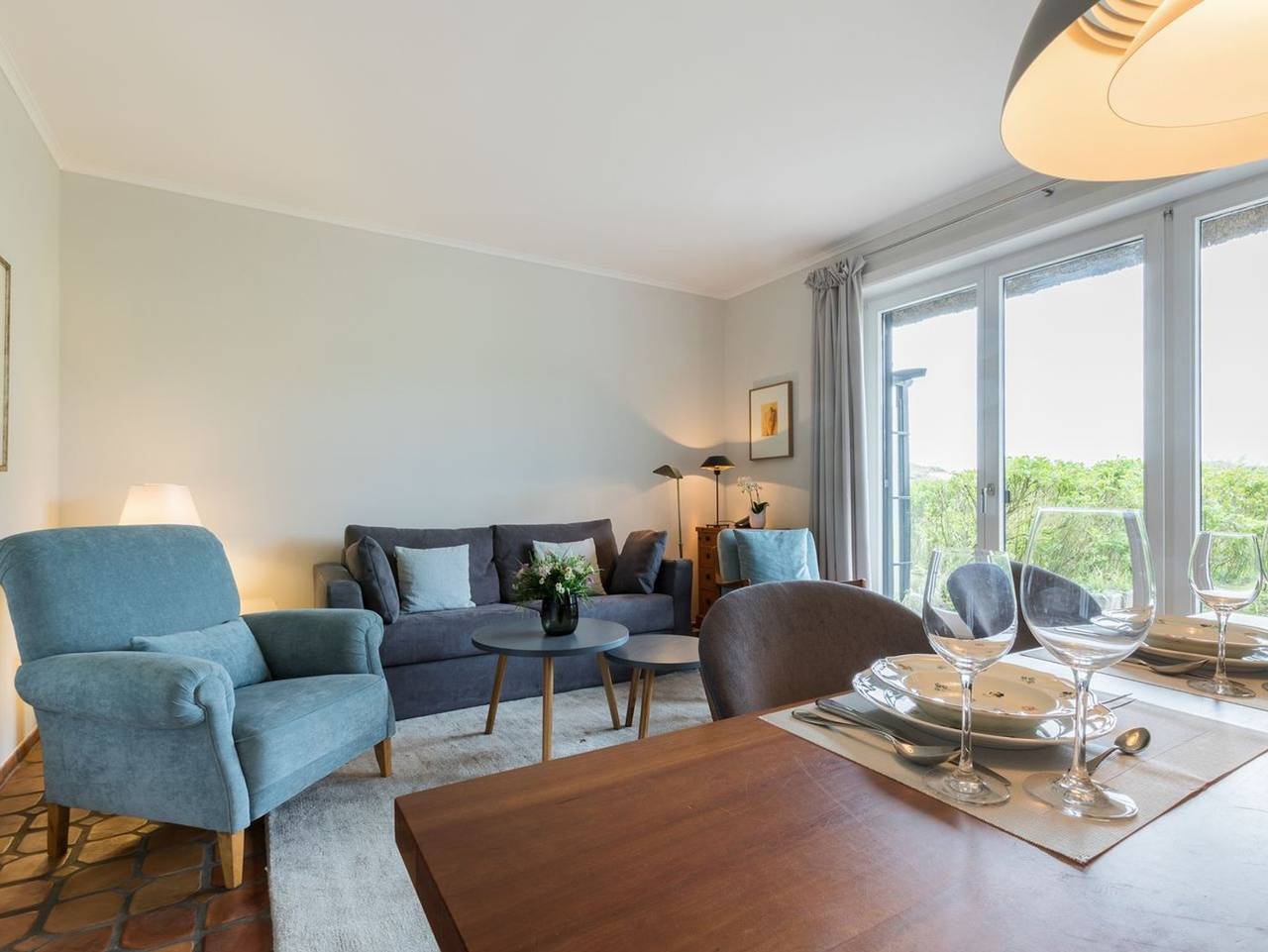 Ganze Ferienwohnung, Passat, App. 5 - Idyllisch hinter den Dünen gelegenes 3-Raum-Appartement unter Reet. in Wenningstedt, Sylt