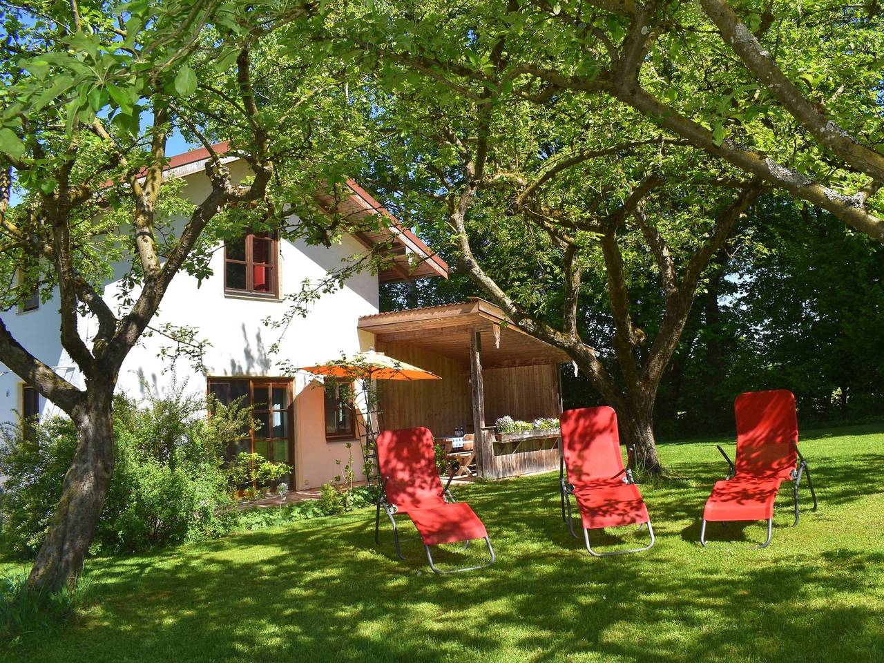 Doblerhof - Gänseblümchen (Doppelhaushälfte, 2 Etagen) in Höslwang, Chiemsee