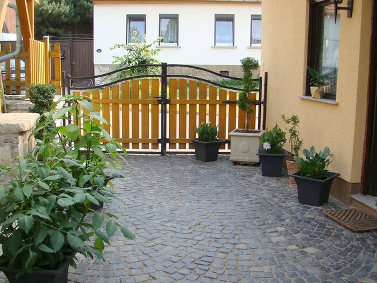 Ganze Ferienwohnung, Ferienhaus zu Wohlsborn nahe Weimar - Ferienhaus, 120qm, mit 3 Schlafzimmer, max. 6 Personen in Am Ettersberg, Weimarer Land