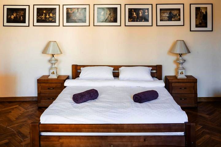 Appartement de vacances pour 4 personnes, avec jardin et vue