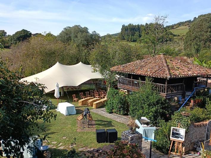 Casa rural para 6 personas, con vistas al lago y piscina además de vistas y jardín en Comarca de la Sidra - 3