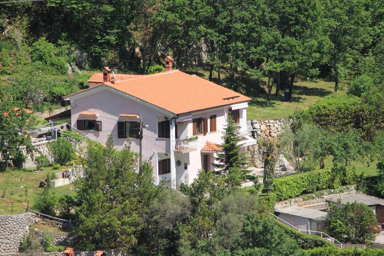 Zimmer mit Terrasse Moscenicka Draga, Opatija -a in Moscenicka Draga, Opatija Riviera