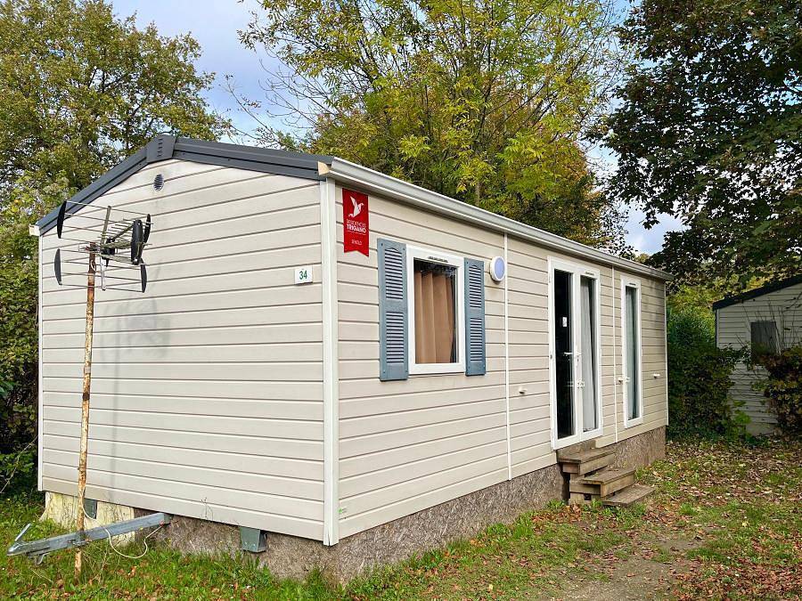 Camping La Faloise - Mobilheim 4 personen - Mobilheim - 32m² - 2 Zimmer ohne Terrasse in Angicourt, Oise