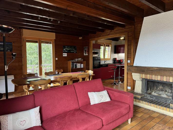 Gîte pour 8 personnes, avec terrasse et jardin, animaux acceptés à Foncine-le-Haut - 4