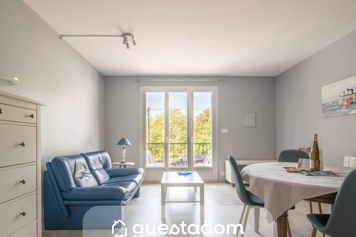Appartement de vacances pour 4 personnes, avec balcon, adapté aux familles