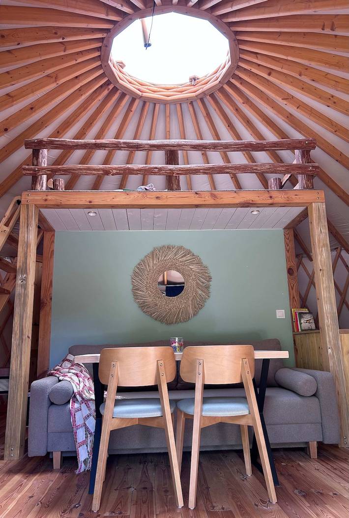 Yourte pour 4 personnes, avec jacuzzi et jardin, adapté aux familles en Pologne - 4