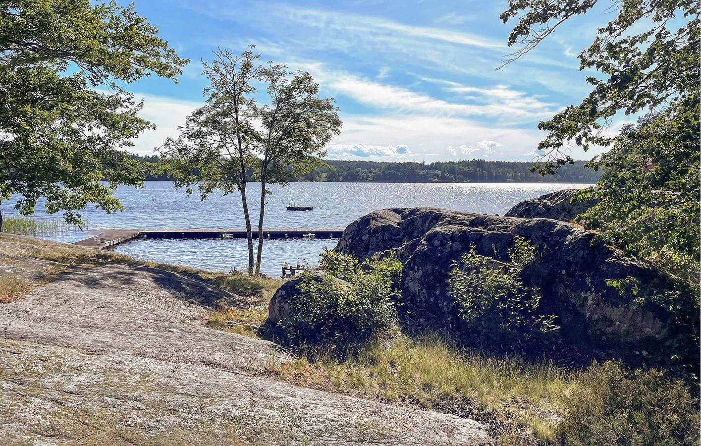 Ferienhaus für 4 Personen mit Terrasse in Västervik und Umgebung