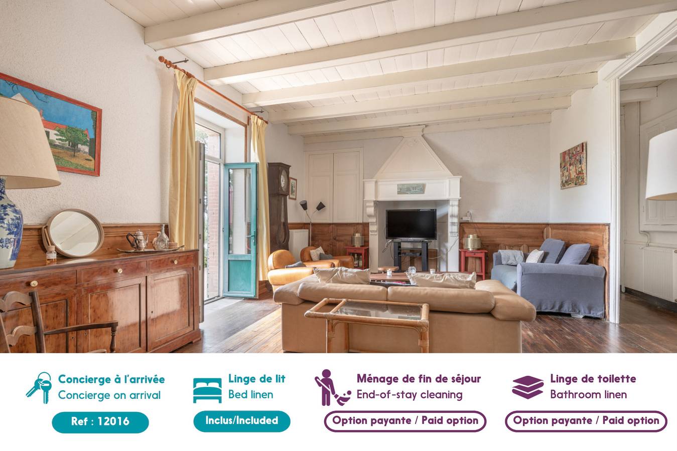 Villa de famille pour 13 à 200m de la mer in Préfailles, Côte de Jade