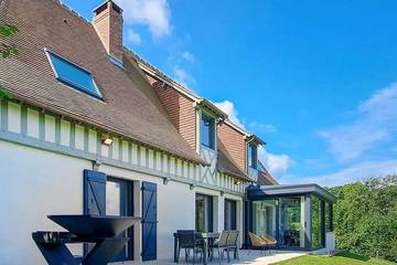 Cottage pour 10 personnes, avec jardin à Cricquebœuf