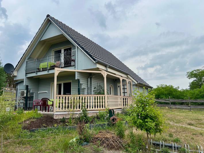Ferienhaus für 4 Personen, mit Balkon in Biosphärenreservat Schorfheide Chorin