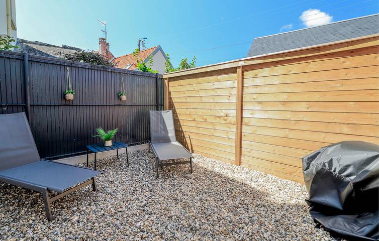 Ferienhaus für 3 Personen, mit Terrasse