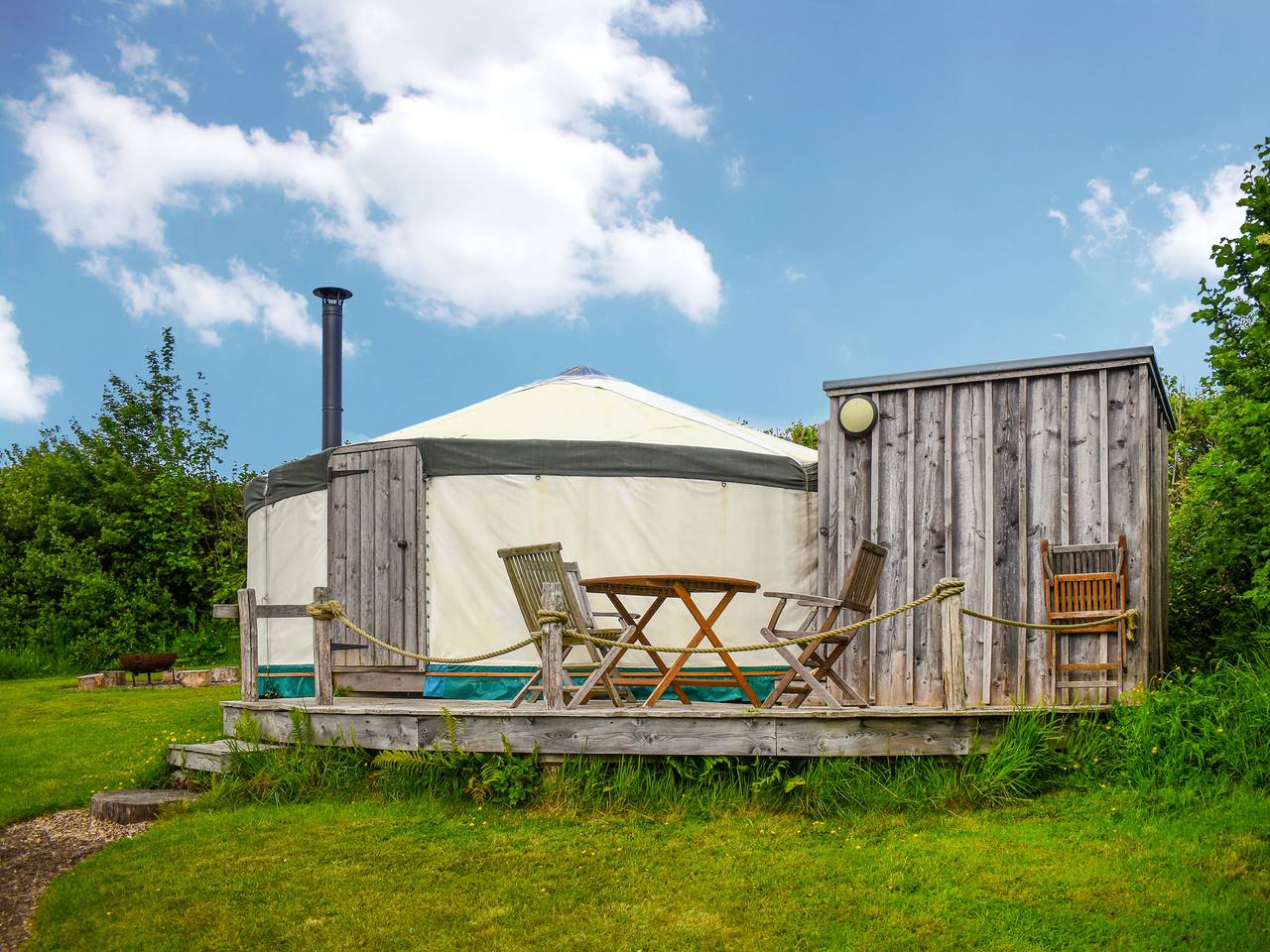 Glamping for 4 People in Dorset, South West England