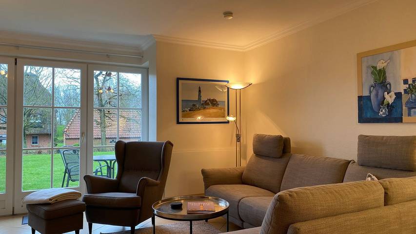 Ganze Wohnung, Strandnahes, gemütliches Zweiraum-Appartement in Badestrand Büsumer Deichhausen, Büsumer Deichhausen