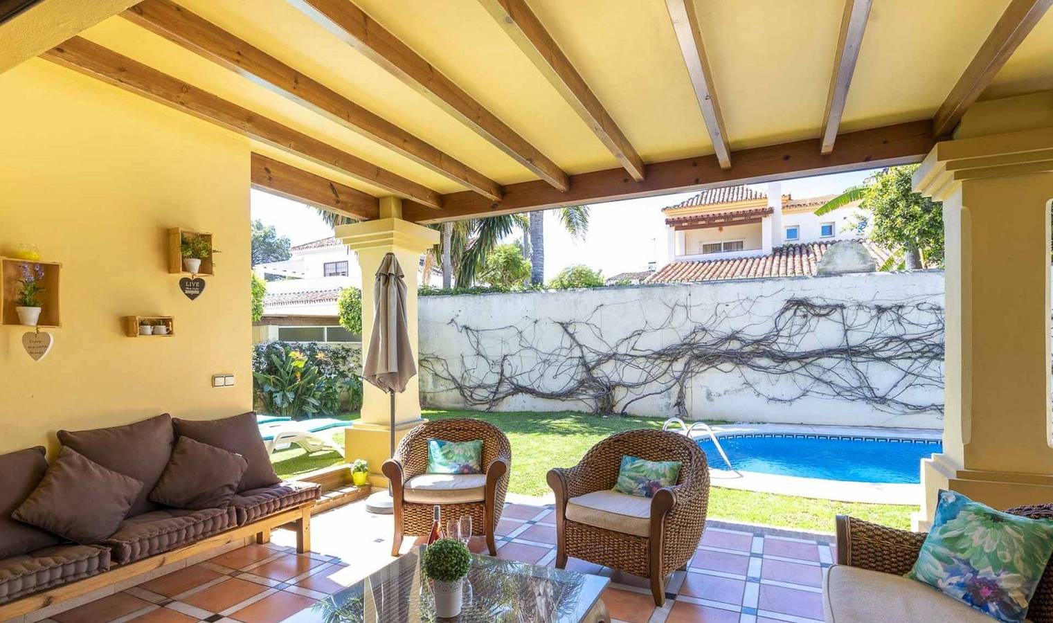 Glorious Costa Del Sol Villa | 4 Bedrooms | Villa Tamisa | Close to Beach & Golf Course in Marbella West, Marbella