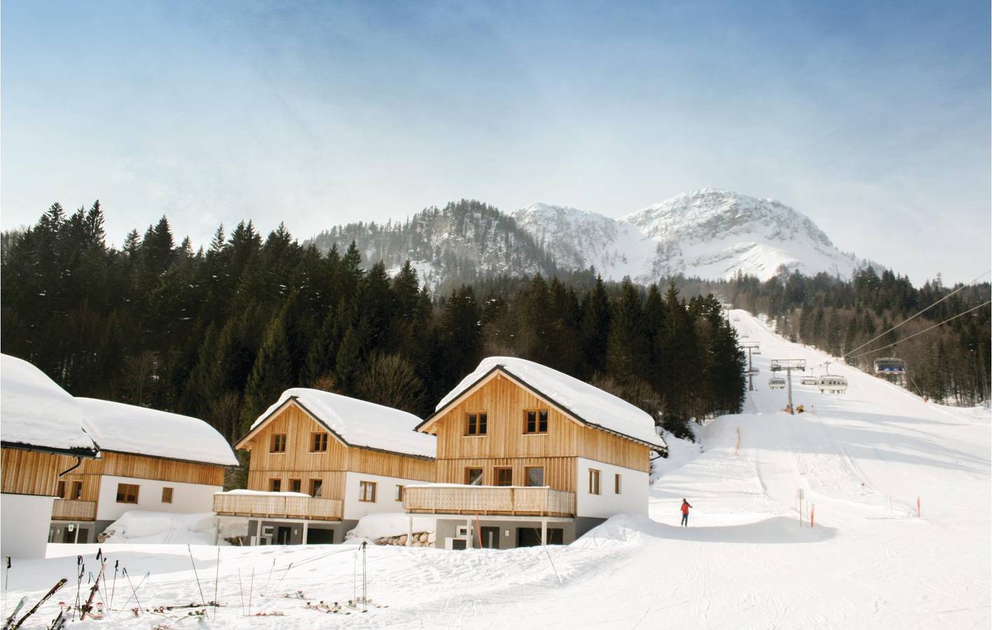 Gemütliche 2-Zimmer-Wohnung mit Sauna in der Nähe von Skiliften und mit Zugang zum Fluss in Altaussee, Totes Gebirge