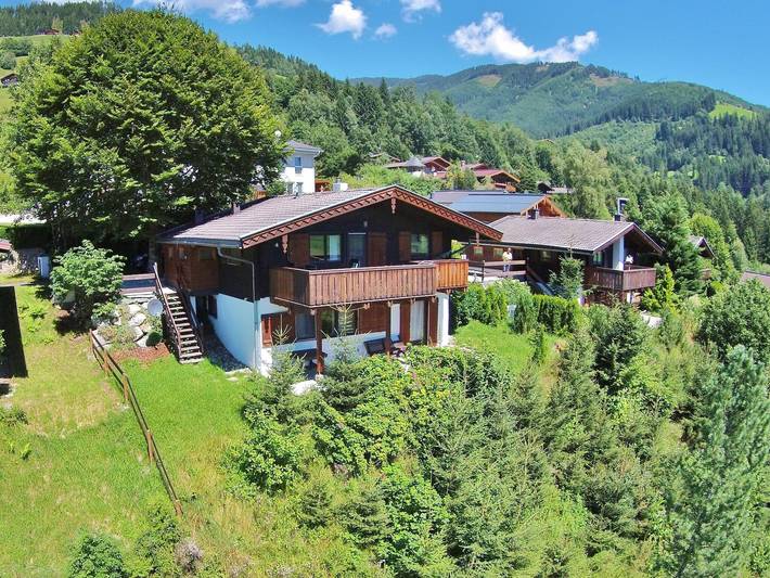 Ferienhaus für 7 Personen, mit Balkon und Terrasse sowie Garten in Niedernsill