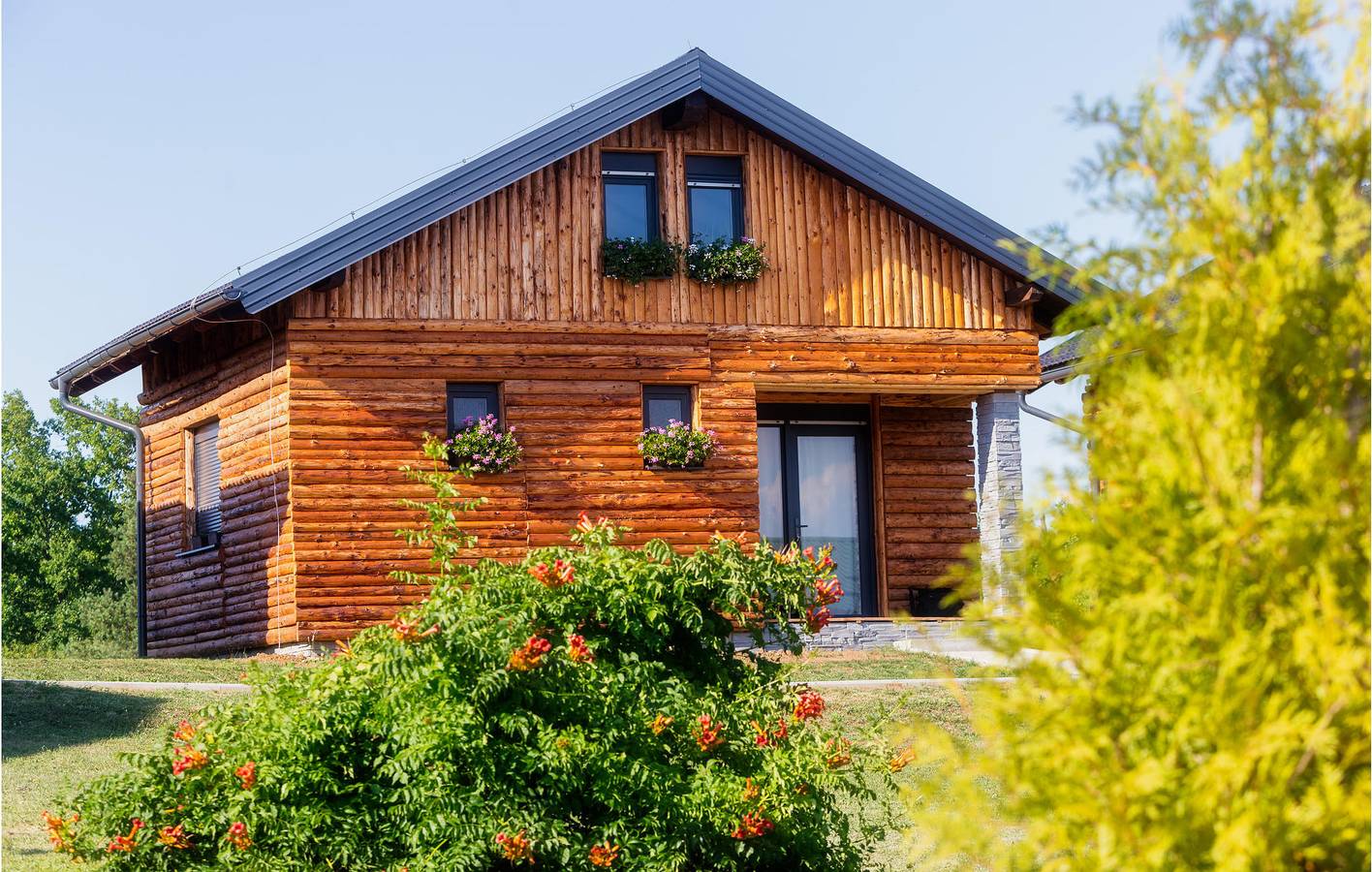 Ferienhaus für 4 Personen mit Terrasse in Slunj, Karlovac und Umgebung