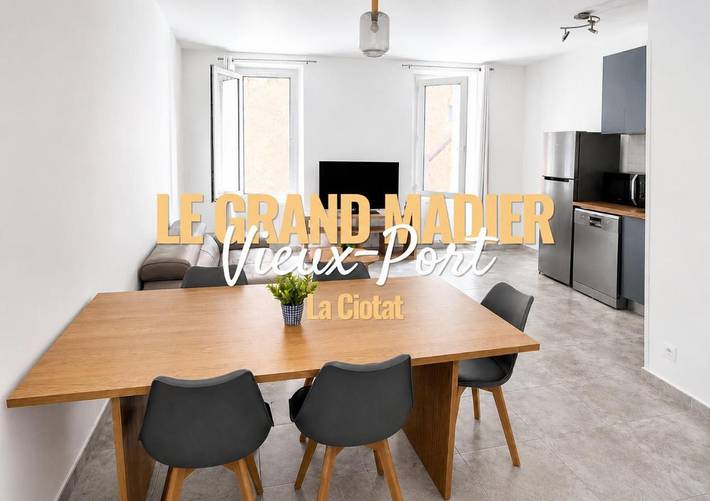 Gîte pour 4 personnes, avec vue dans Office de Tourisme de la Ciotat