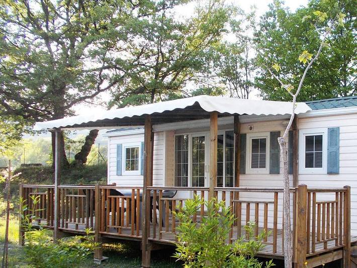 Camping Tikayan La Célestine - Mobilheim 6 personen - Arizona Eco. in Alpes-de-Haute-Provence