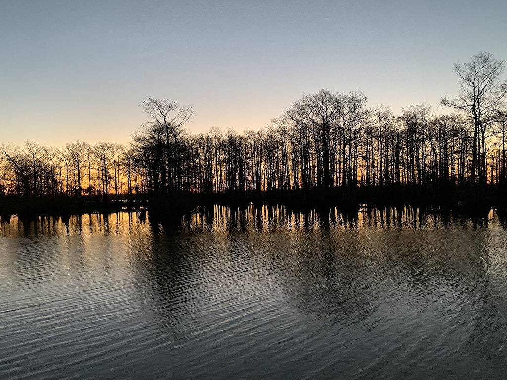 Drive up & park 6 ft from this clean, equipped houseboat in Cypress Cove Marina in Plaquemines Parish