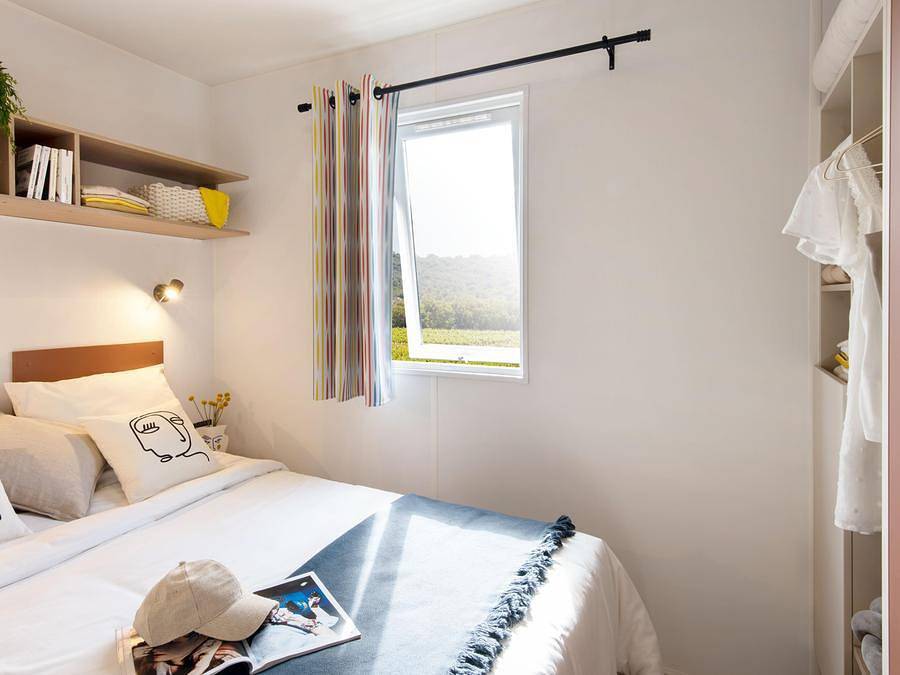 Camping L' Aiguille Creuse - Mobilheim 2 personen - Cahita Sûnelia Prestige 1 Zimmer in Les Loges, Le Havre und Umgebung