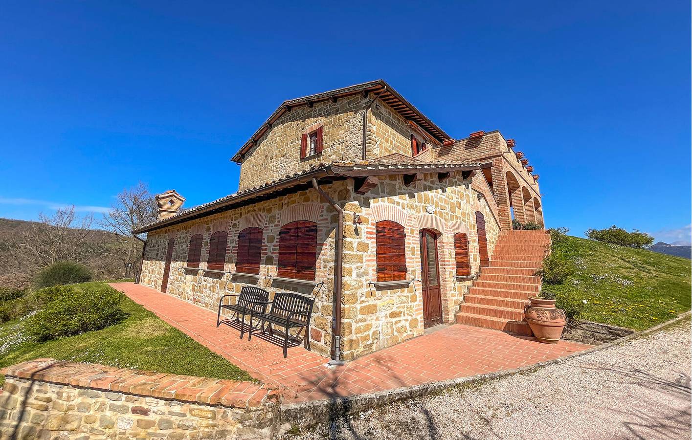 Appartement de vacances entier, Appartement moderne avec piscine, parking, climatisation et Internet in Gubbio, Ombrie