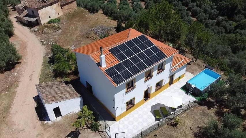 Casa rural para 12 personas, con vistas además de piscina y jardín en Segura de la Sierra - 3