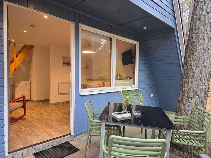 Ferienhaus für 4 Personen, mit Terrasse und Ausblick in Trassenheide