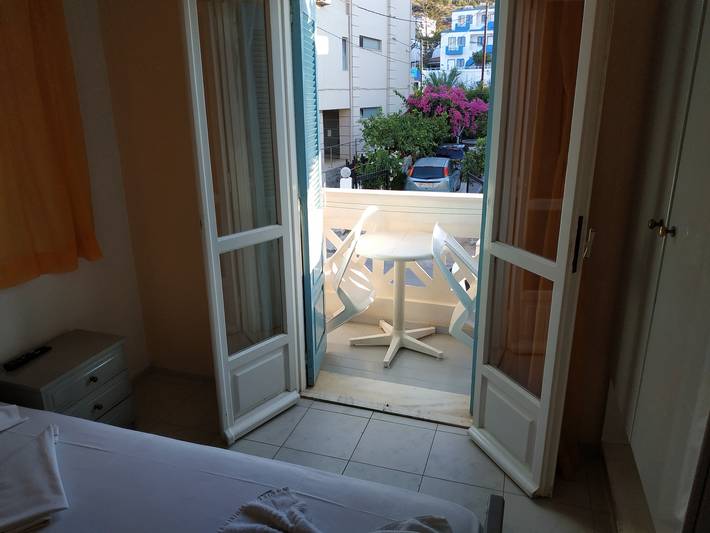 Studio pour 3 personnes, avec Balcon/Terrasse