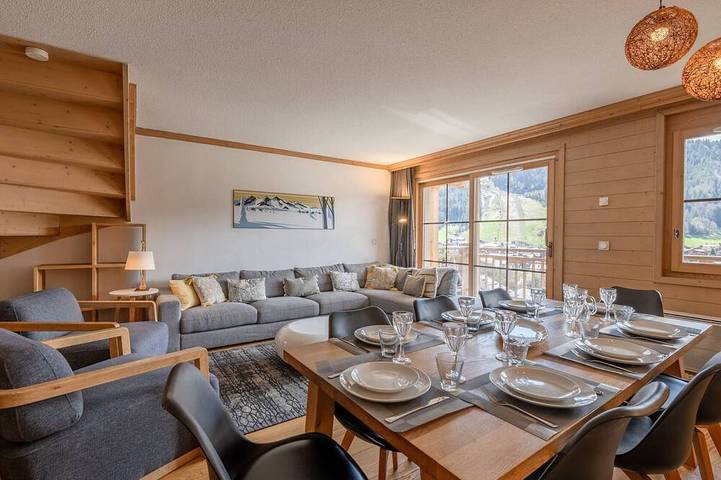 Appartement de vacances pour 8 personnes, avec balcon