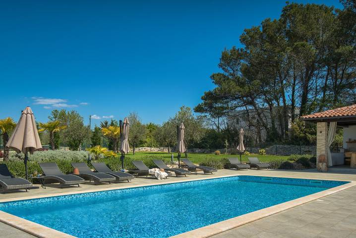 Villa Divine Estate mit Pool in Jursici, Svetvinčenat