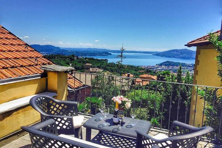 Ferienhaus für 6 Personen, mit Balkon und Garten