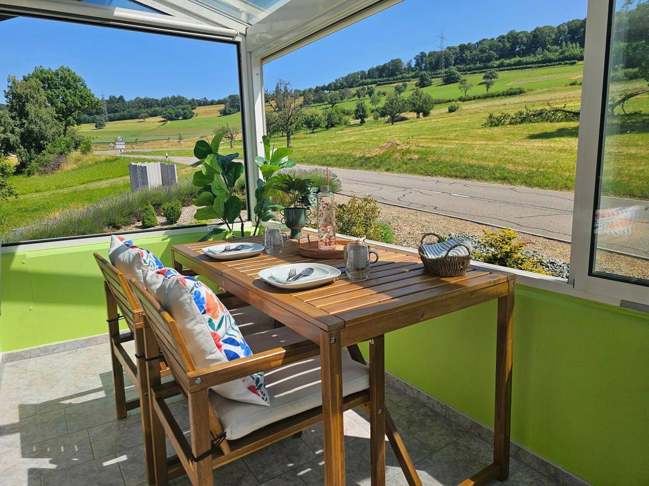 Appartement entier, Hügelruhe Mandach in Mandach, Argovie-Bâle