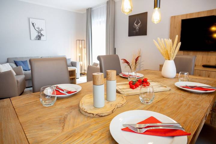 Hütte für 14 Personen, mit Garten und Pool sowie Whirlpool im Harz - 4