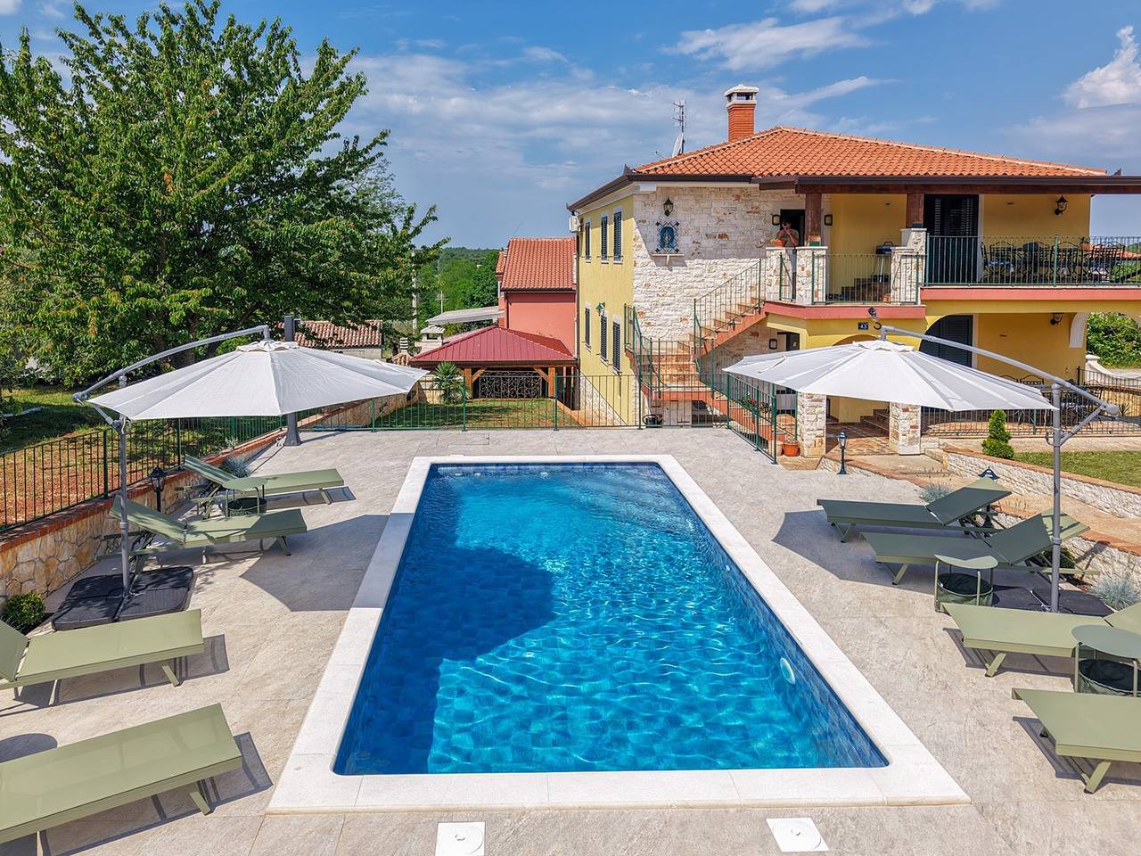 Cały apartament, Two-Bedroom A1 with shared pool in Umag, Umag i okolice
