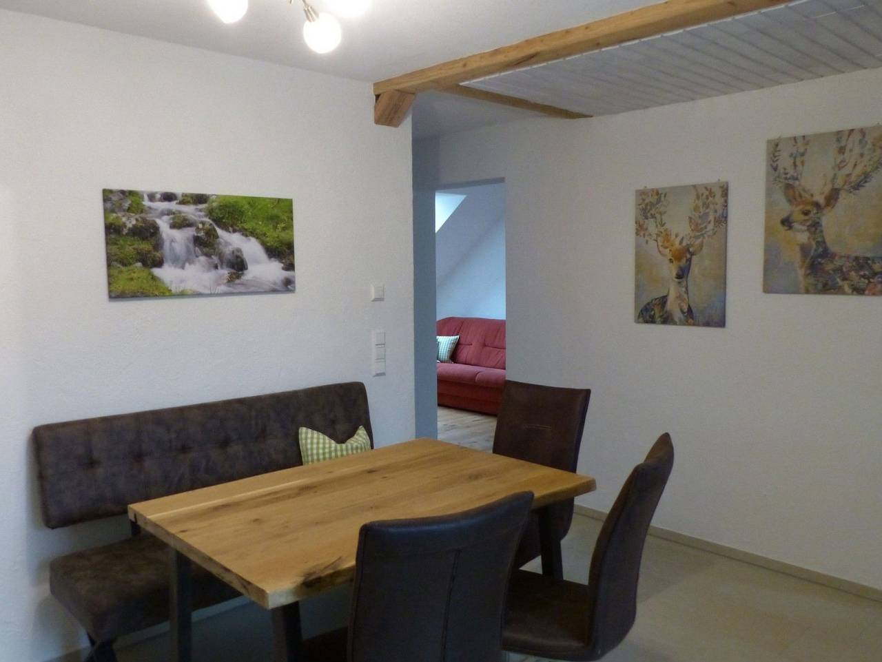 Ganze Ferienwohnung, Ferienwohnung Rehblick - *2025 Neu* 3-Raum-Fewo Rehblick, Dusche/Wc, 57 qm (Boden 81qm), 1. Og in Markdorf, Bodenseekreis