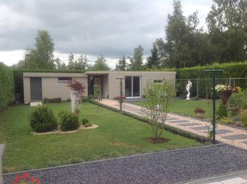 Cottage pour 3 personnes, avec vue et jardin à Binche