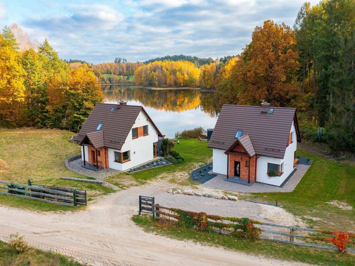 Dom dla 8 osób, z taras i jacuzzi oraz sauna, zwierzęta dozwolone na Kaszuby