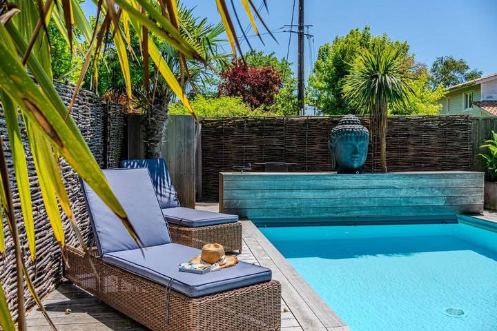 Villa per 6 persone, con Terrazza e Piscina a Arès