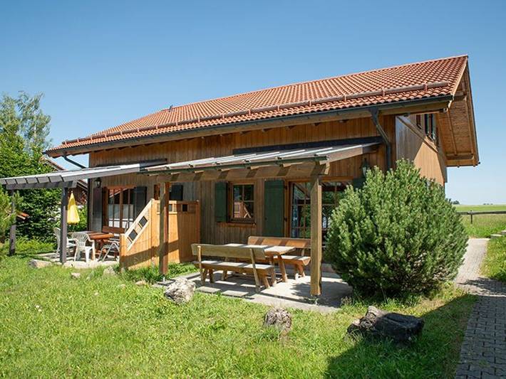 Ferienhaus für 5 Personen, mit Terrasse und Garten sowie Pool und Sauna in Nesselwang - 3