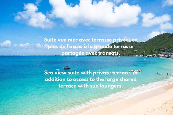 Gîte pour 4 personnes, avec terrasse et vue dans Baie de Grand Case - 4