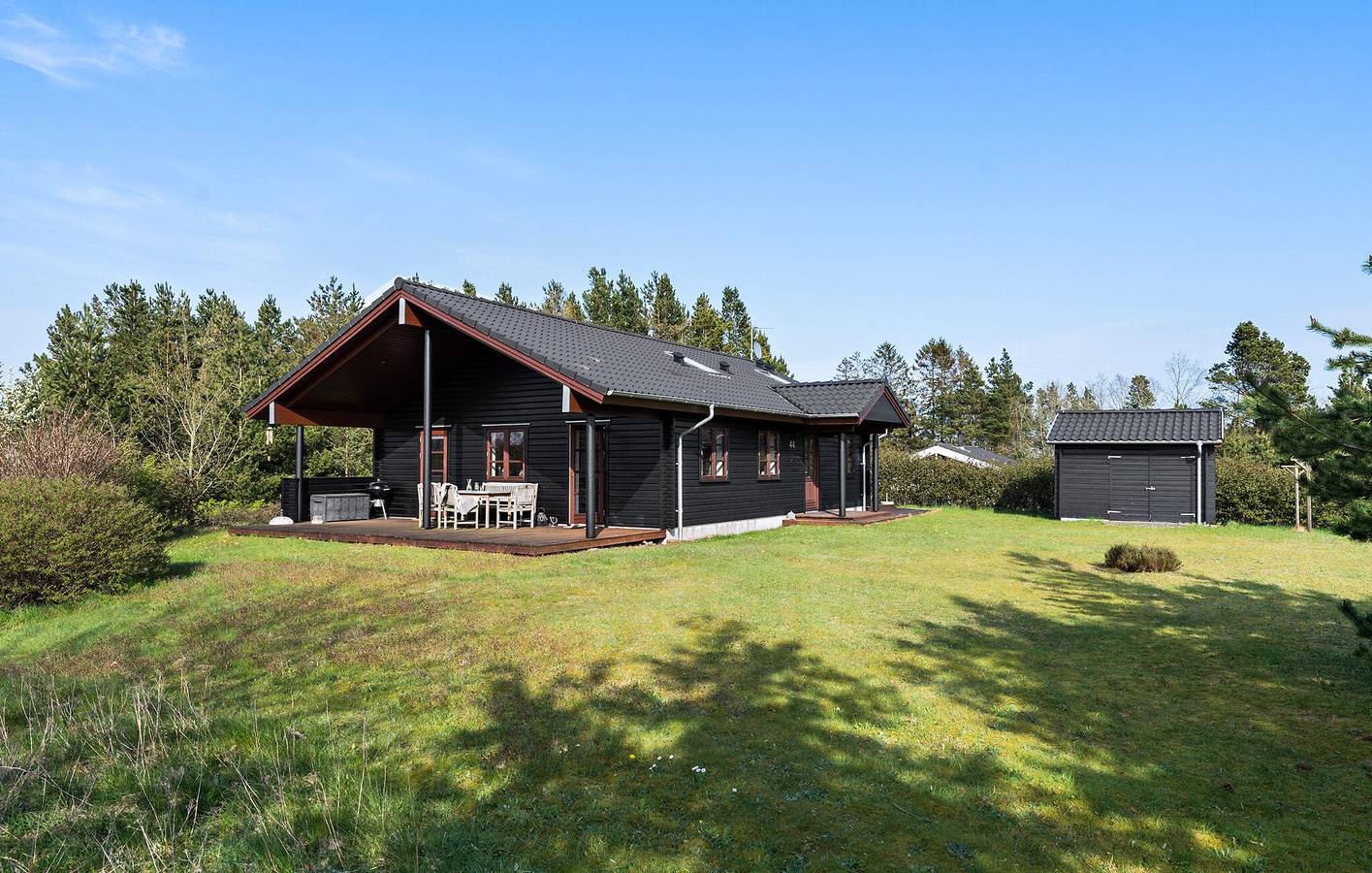 Ferienhaus für 8 Personen mit Garten in Ikast-Brande
