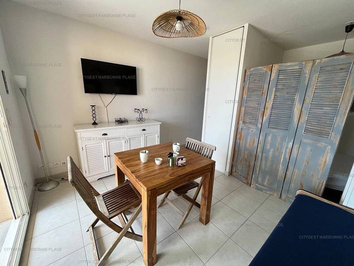 Ganzes Studio, Studio für 4 Personen mit Terrasse in Saint Pierre la Mer, Fleury