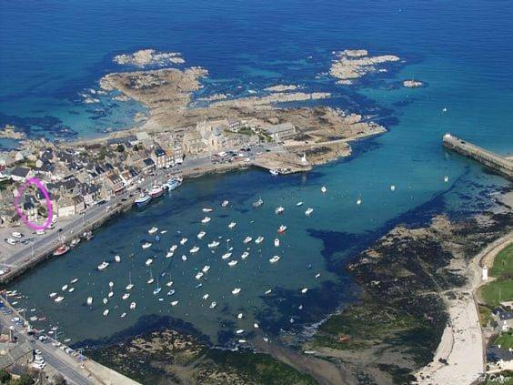 Maison de vacances pour 8 personnes, avec Balcon et Terrasse ainsi que Jardin et Vue à Barfleur