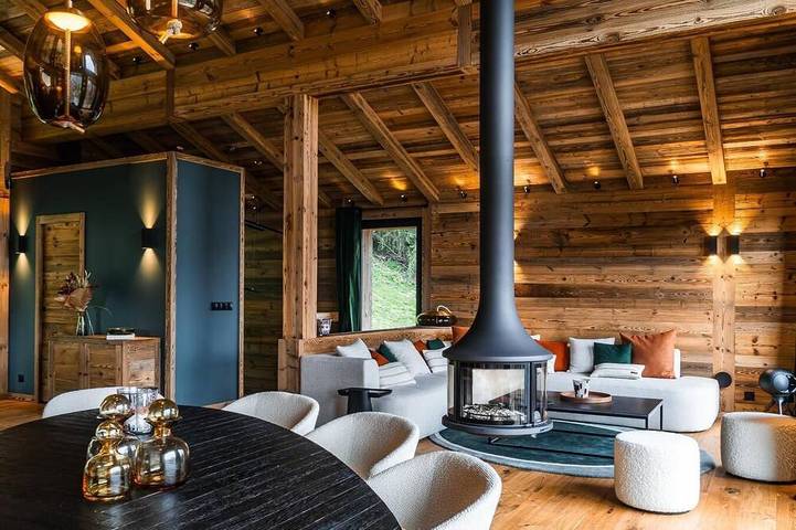 Chalet pour 10 personnes, avec jacuzzi et balcon
